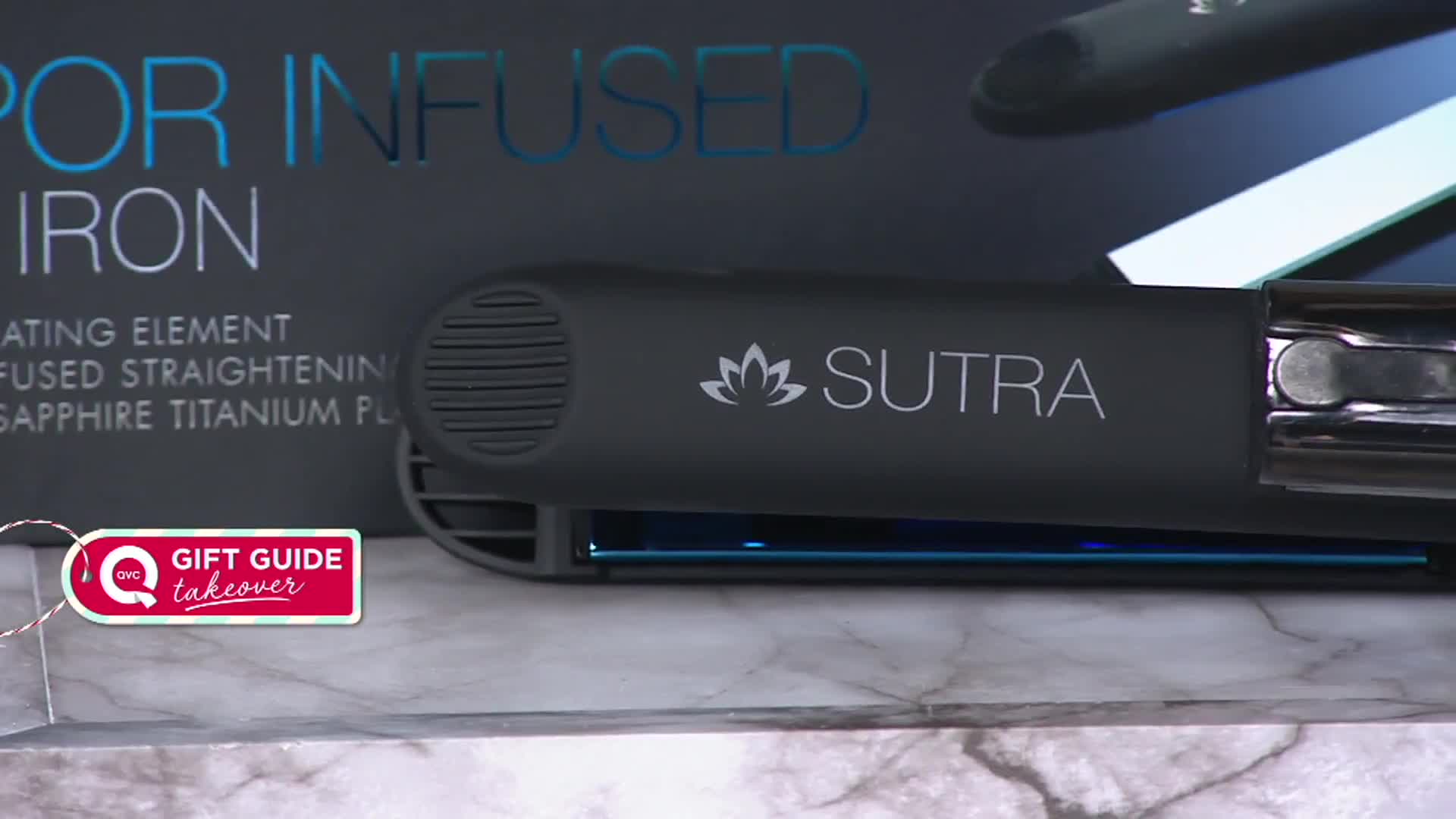Close-up of the Sutra Beauty Vapor Flat Iron