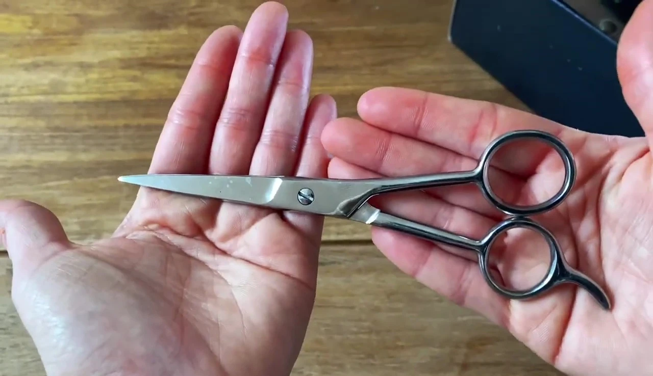 Overall shot of the scissors