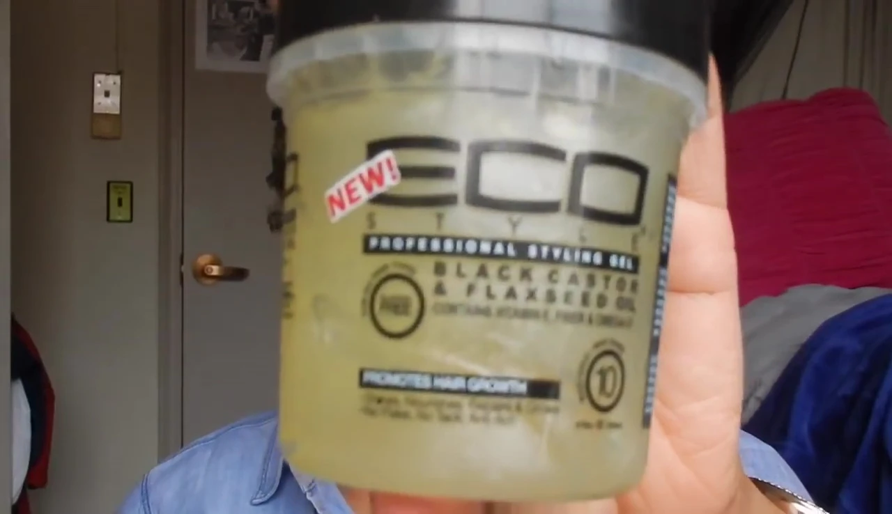 The Eco Style Black Castor & Flaxseed Oil Gel