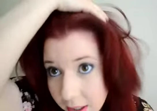Shot showcasing the reviewer's hair after using the root lift mist, demonstrating the added volume.