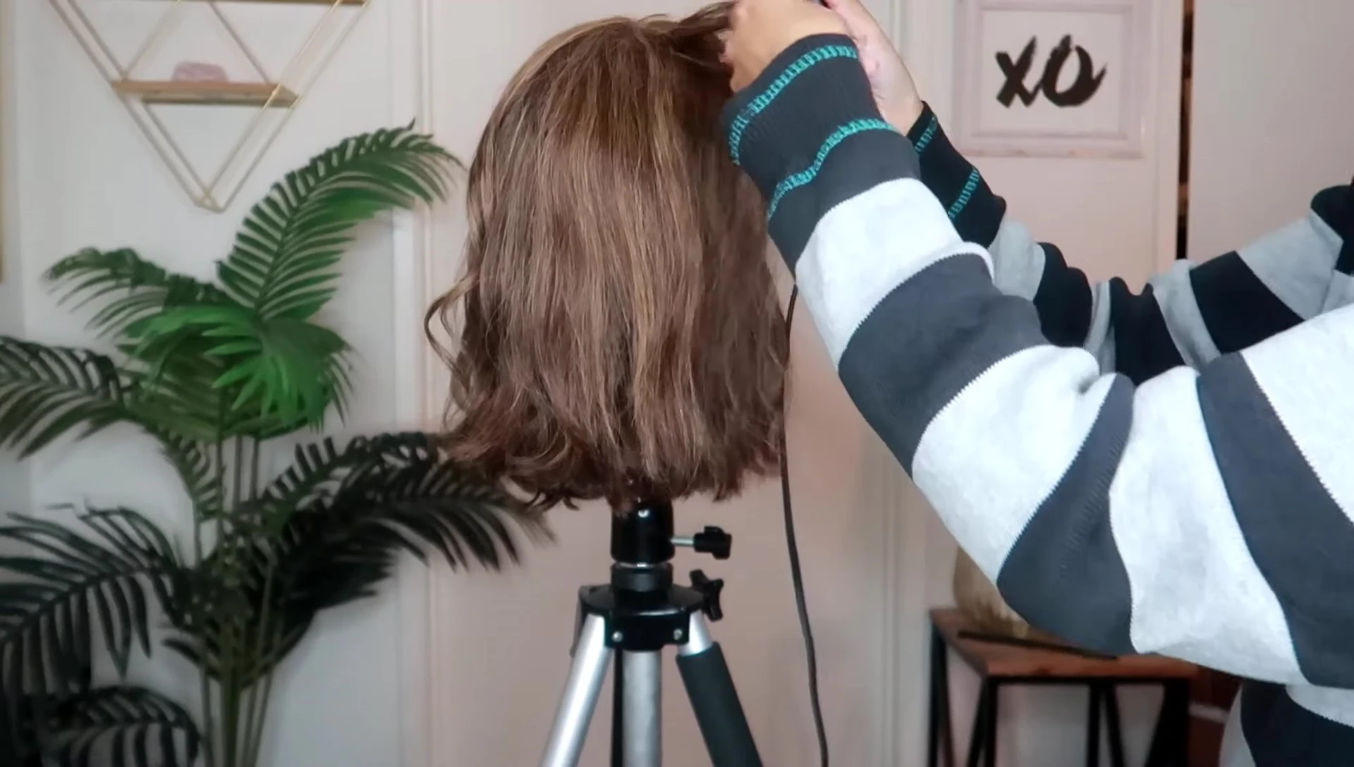 Comparison shot of all three curling irons.