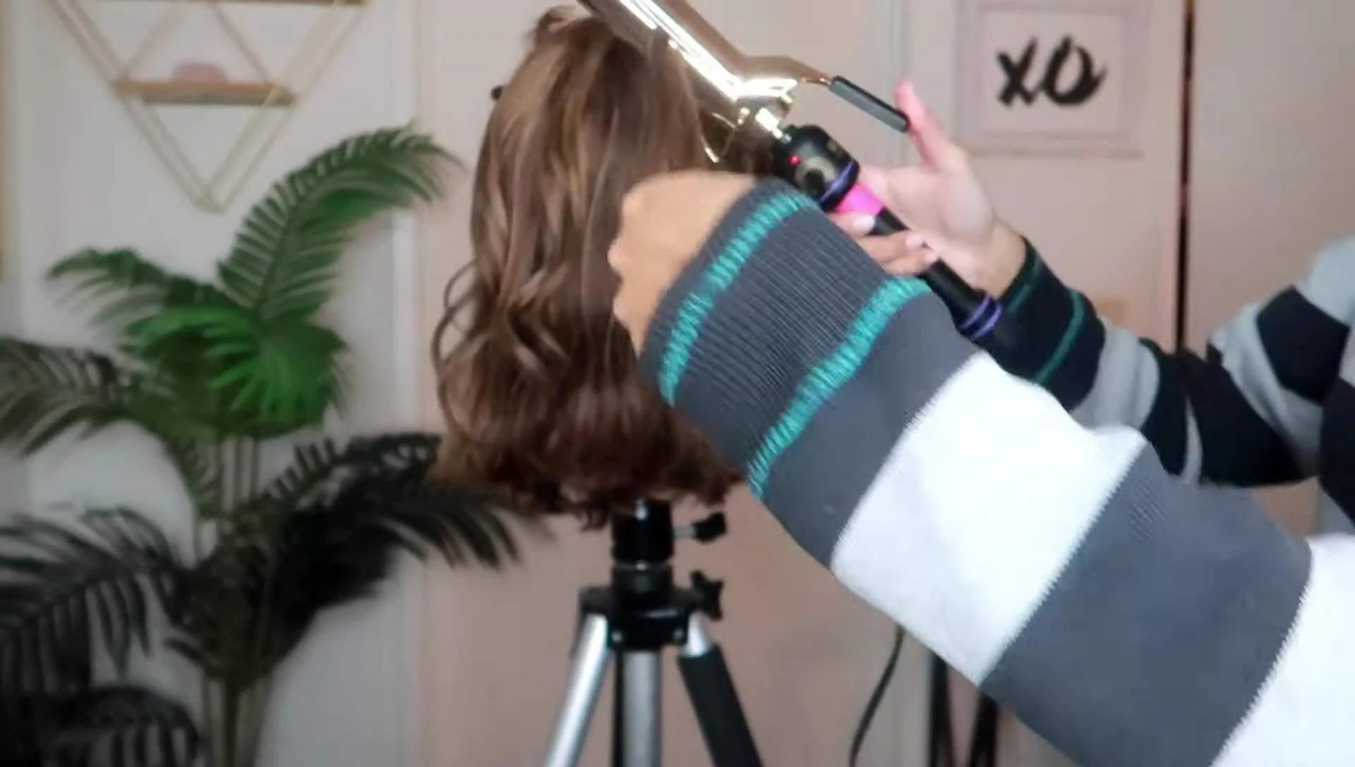 Comparison of the curls produced by each curling iron.